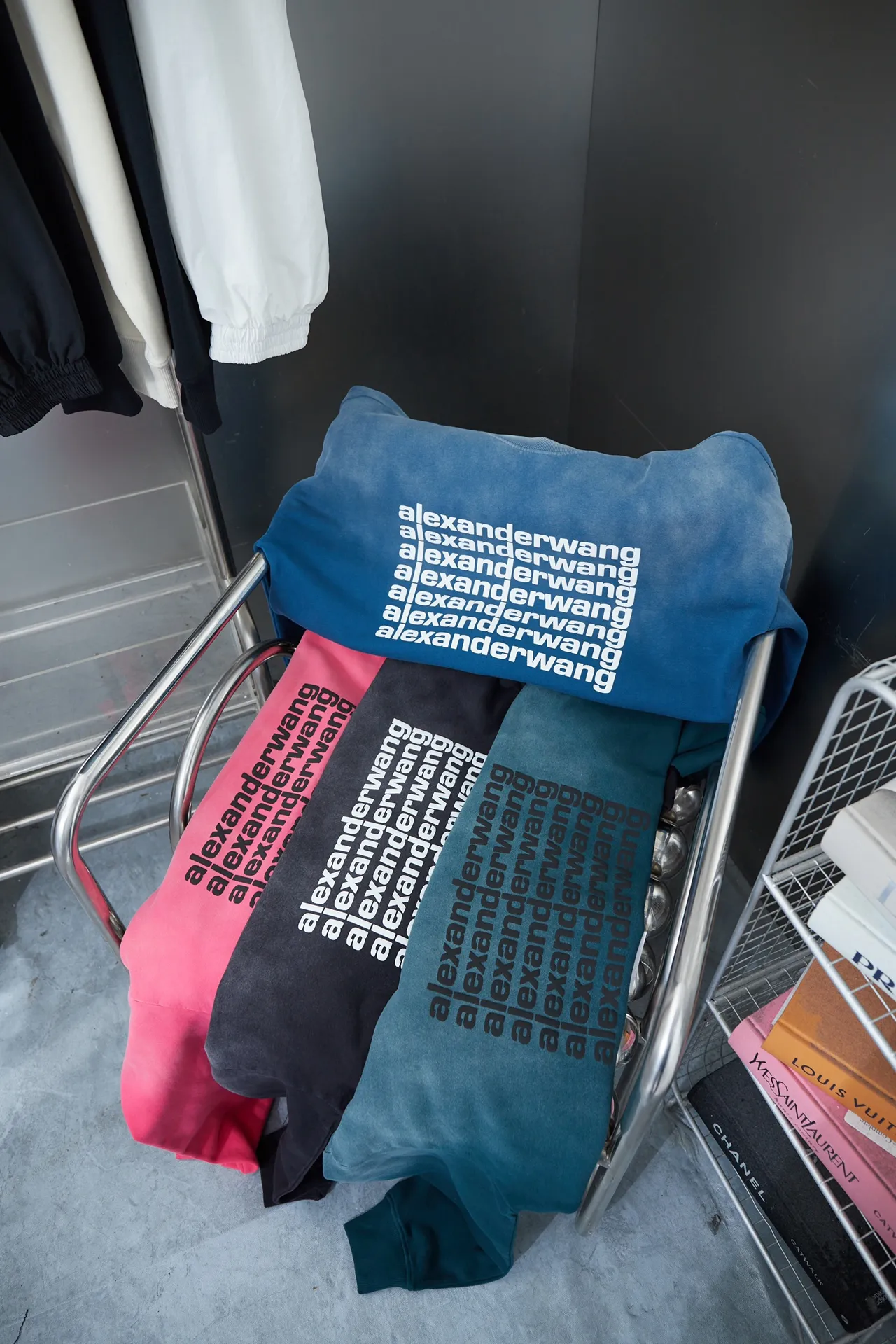 Alexanderawng 24SS New Arrival ：Black/Blue/Green/Pink Size：S M L XL